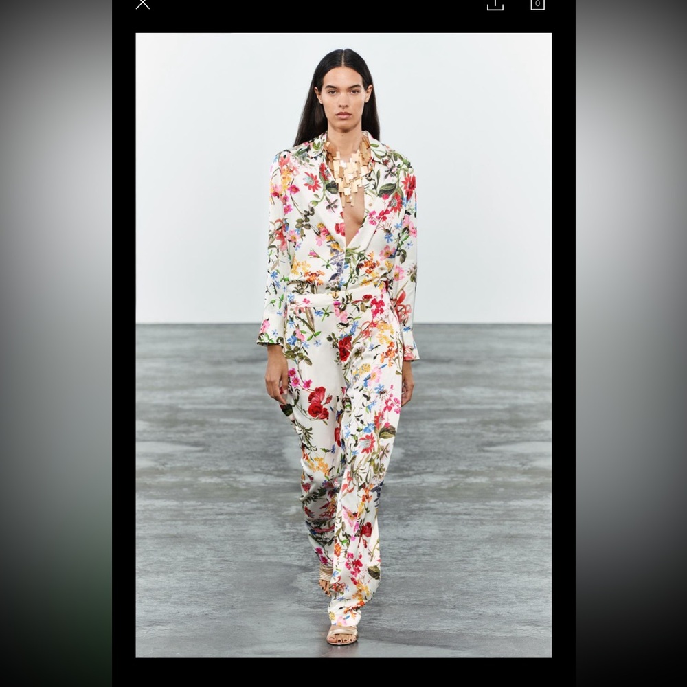 Zara floral set